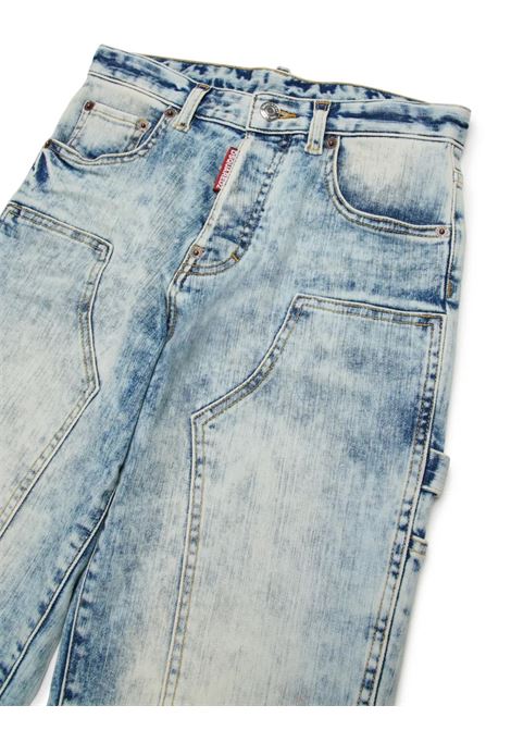 Jeans Denim A Gamba Larga DSQUARED2 KIDS | DQ2636-D0AC2DQ01